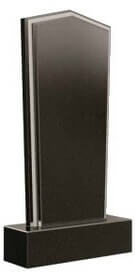 Модель памятника №9 вертикальный, классический, прямоугольный, мужской