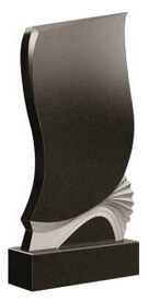 Модель памятника №103 вертикальный, современный, свободный, женский